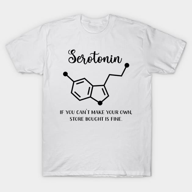 Serotonin 02 T-Shirt by oyshopping